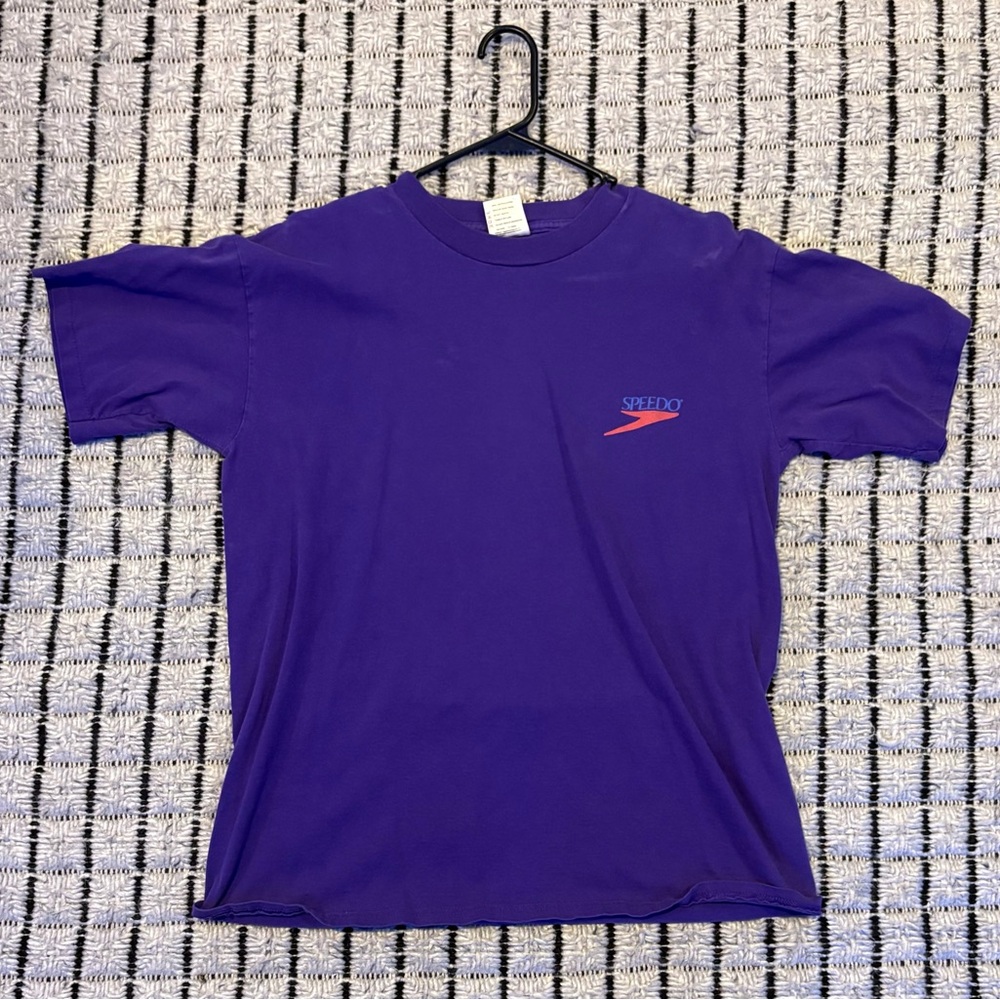 Purple Speedo T-Shirt - Picture 1 of 3